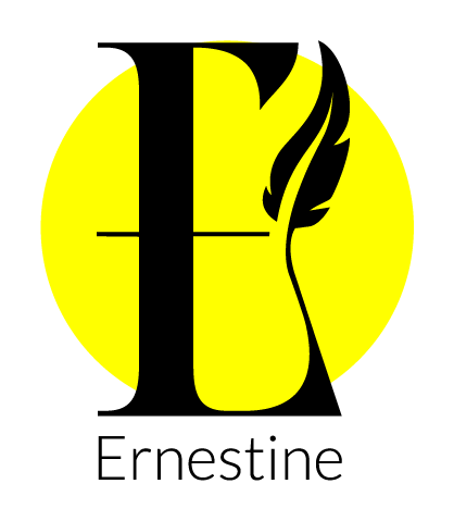 Ernestine_main logo_yellow