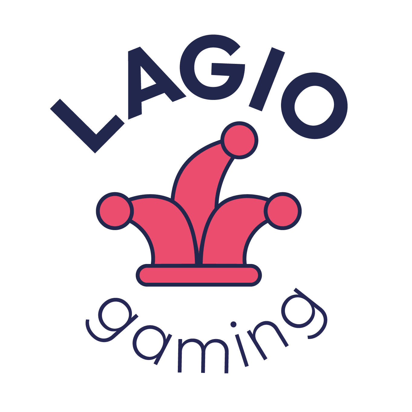 Lagio Gaming_Main logo - blue + pink