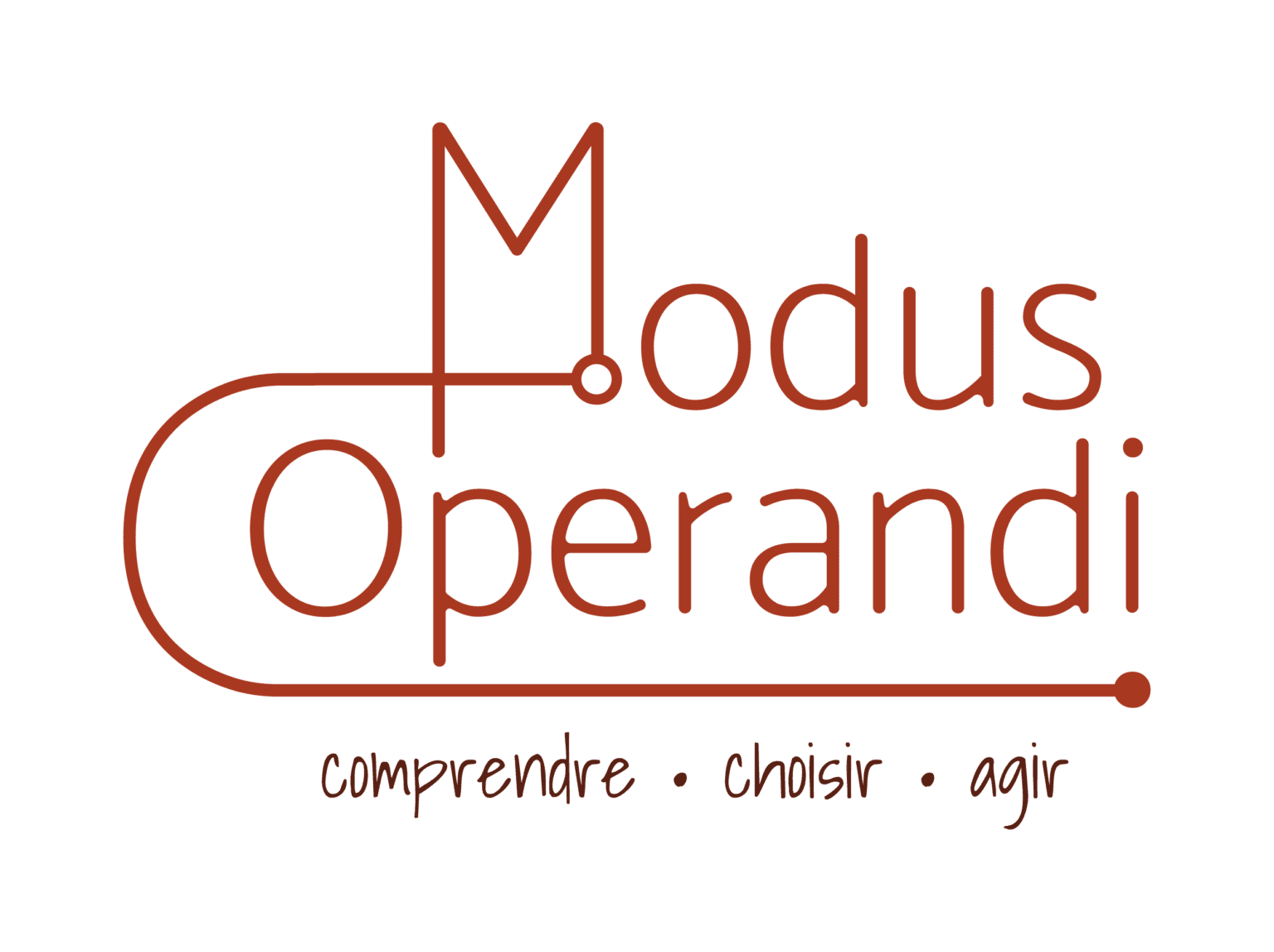 Modus Operandi_Logo principal - cinnamon - tagline